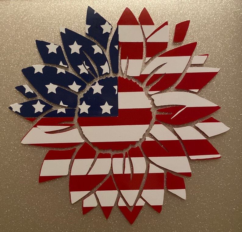 Free Free 116 American Flag Sunflower Svg Black And White SVG PNG EPS DXF File