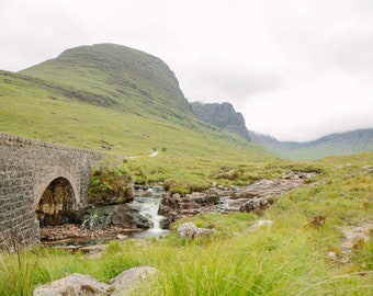 On the way to Applecross, Scotland landscape, Scotland photo print Scotland Wall Art, Country road in Scotland, Scottish Highlands Photo
