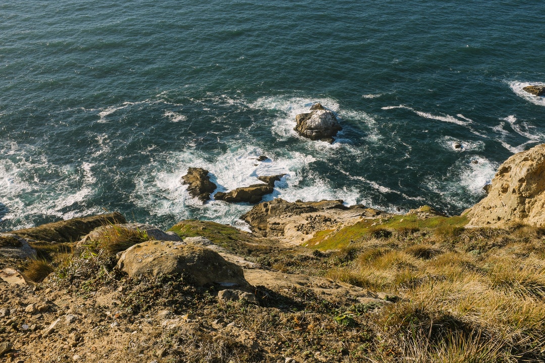 Point Reyes Cliffs, Point Reyes National Sea Shore, California ...