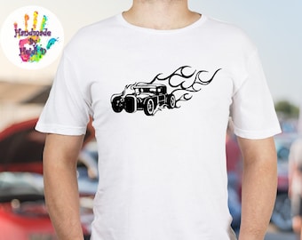 Hot Rod Tshirt|Men's Gift|Car Tee's|Gift for Car Guy|Man's T-Shirt|Hot Rod Tee|Fathers Day Gift|Men's Birthday Gift|Truck Guy Gift|Funny