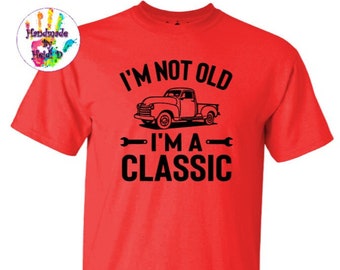 Classic Car Tshirt|Men's Gift|Car Tee's|Gift for Car Guy|Man's T-Shirt|Hot Rod Tee|Fathers Day Gift|Men's Birthday Gift|Truck Guy Gift|Funny