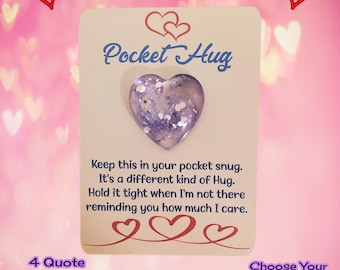 Epoxy Resin Pocket Heart Hug: Keepsake Love Gift
