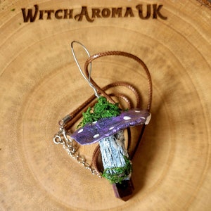 Whimsical Mushroom necklace
