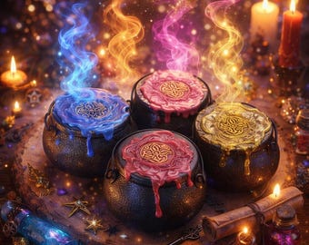 Surprise Witchy Cauldron Box | Mystical Goodies for Little Witch |Halloween or Christmas Present| Mini kit