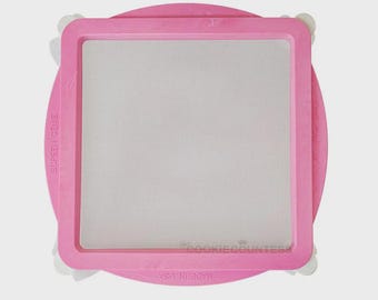 Screen Genie® mesh screen for royal icing and airbrushing cookie decorating by Genie Products