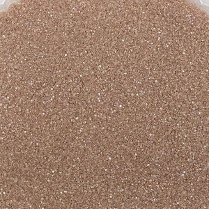 Pearlized Rose Gold Sanding Sugar Sprinkles approx 4oz jar