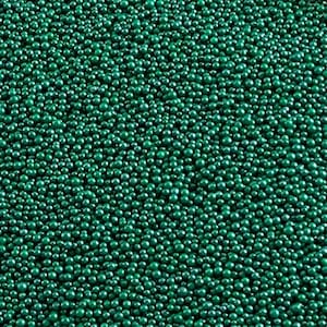 Sprinkles approx 4oz jar - Nonpareils Pearlized Green