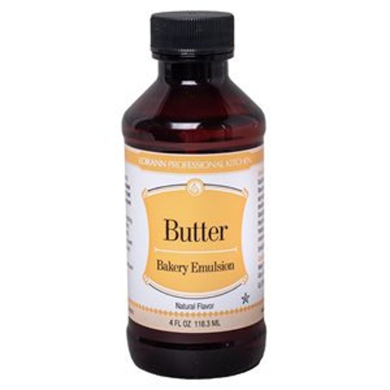 Lorann Bakery Emulsion Flavoring 4oz Butter Etsy