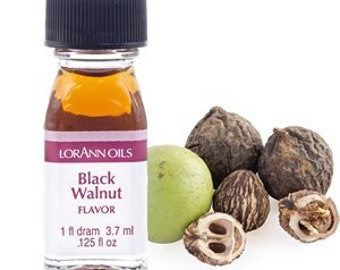 Lorann Oil Flavoring 1 Dram - Black Walnut