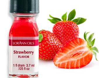 Lorann Oil dram flavoring - Strawberry