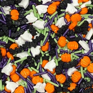 Sprinkles approx 4oz jar - Halloween Blend