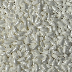 White Christmas Light Bulb Sprinkles - Approx 4oz jar