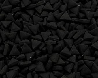 Shaped Sprinkles 4oz jar (approx 3.2oz) - Black Triangle