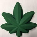Silicone Cake Pan Mold - Marijuana Leaf