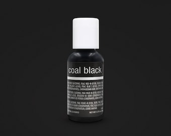 Chefmaster Liqua Gel Food Color .75oz - Coal Black
