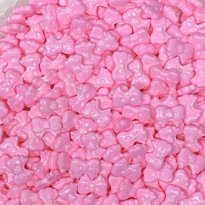Sprinkles approx 4oz jar - Pink Bow