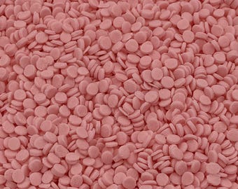 Confetti Sequin Sprinkles 4oz jar (approx 3.2oz) - Light Pink