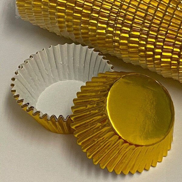 Gold Cupcake Liners Etsy