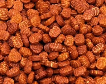 Shaped Sprinkles 4oz jar (approx 3.2oz) - Pumpkin 10mm