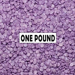 Sprinkles 1 lb Bag - Purple Pearlized Confetti
