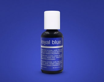 Chefmaster Liqua Gel Food Color .75oz - Royal Blue