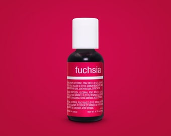 Chefmaster Liqua Gel Food Color .75oz - Fuchsia