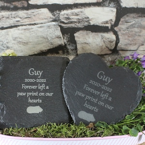 Personalised Pet Guinea Pig Memorial Plaque Grave Marker