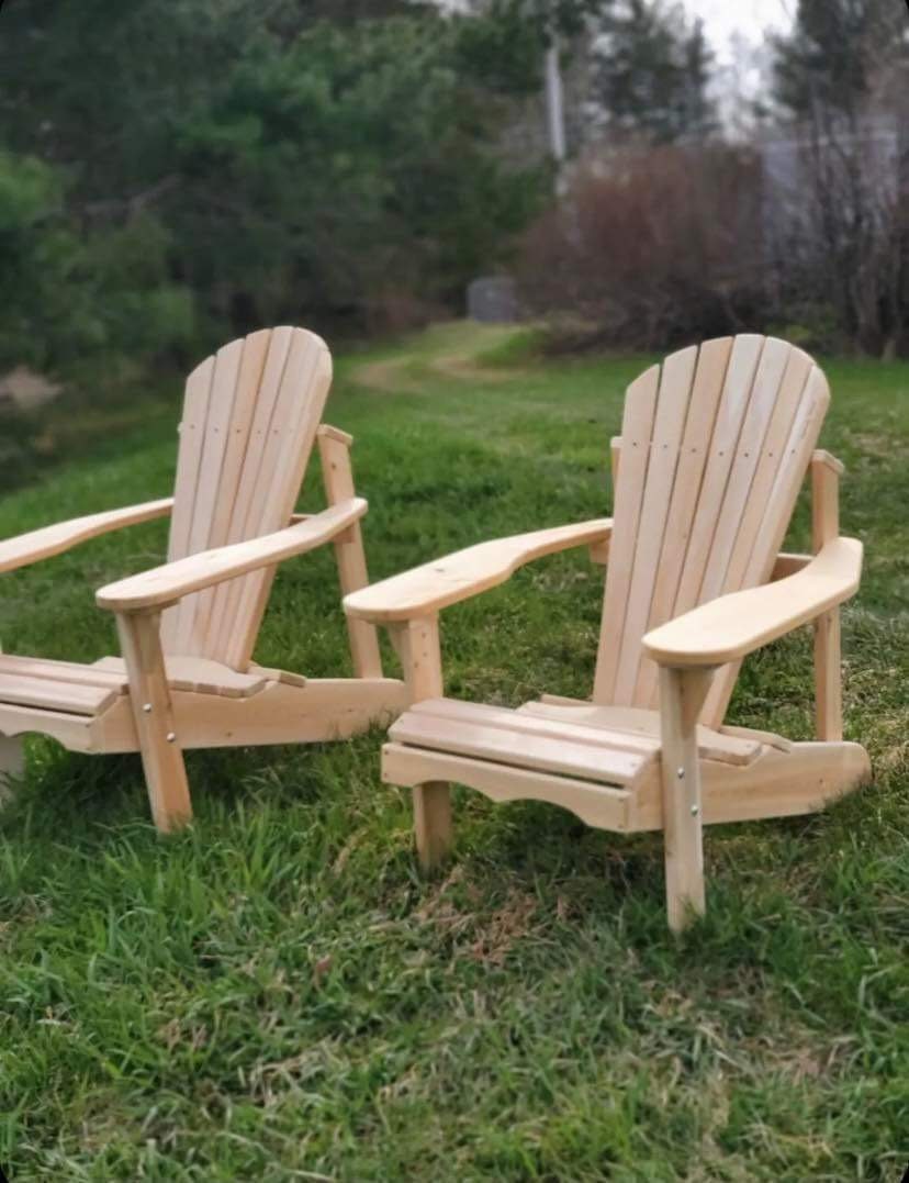 MAINE MADE Cedar Adirondack Chair Etsy