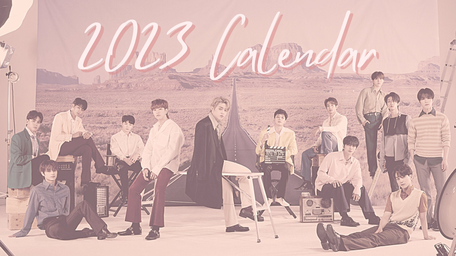 SEVENTEEN 2023 Calendar DIGITAL DOWNLOAD Etsy UK