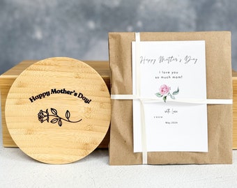 Mother's Day Gift with Card | Decorative Plate for Mom | Best Gift for Mother's Day | Mother's Day Gift for Wife