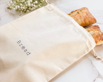 Cotton Bread bag | Perfect Christmas Gift | Bread Loaf Bag | Bread Keeper | Housewarming Gift