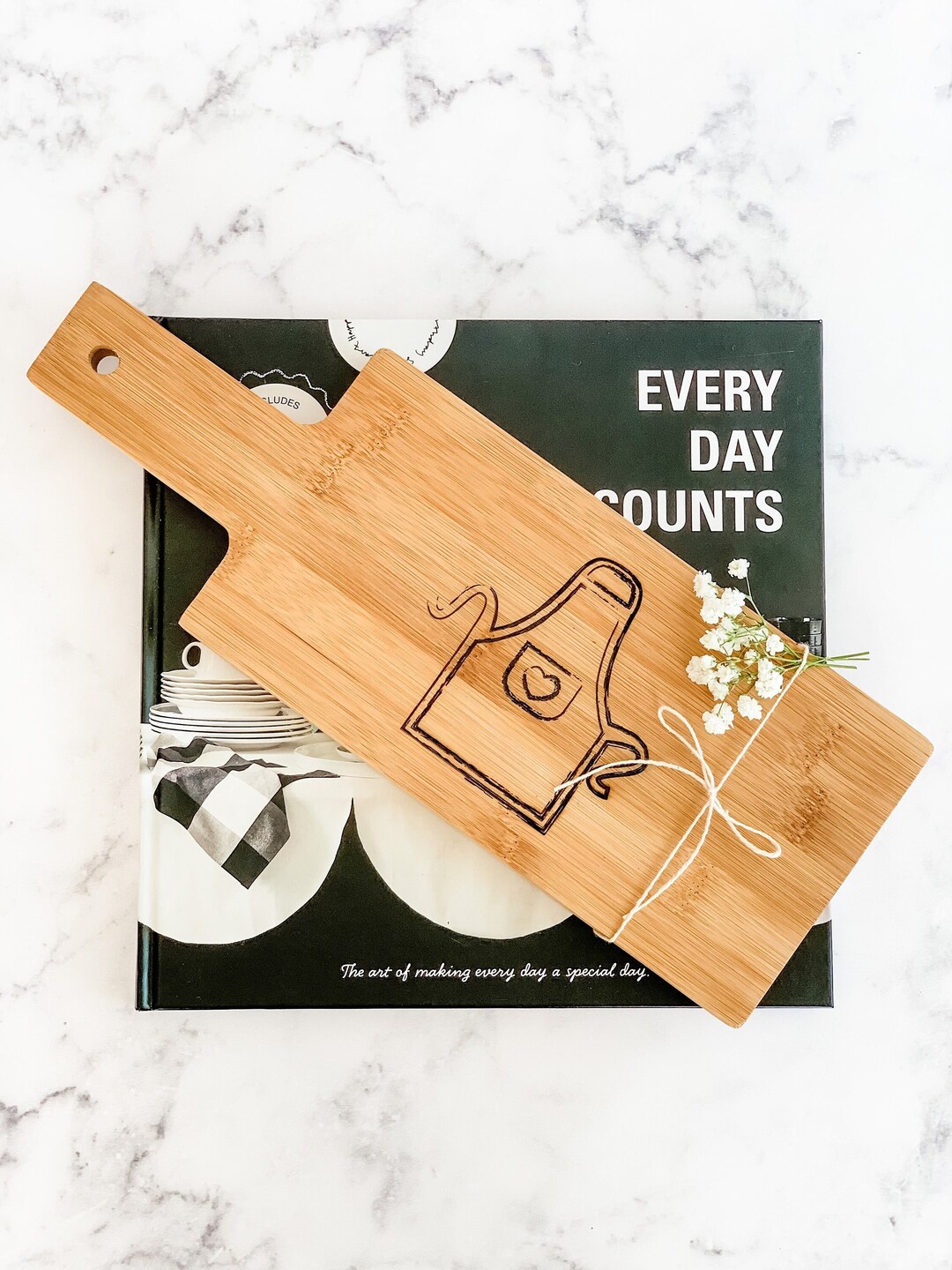 Sustainable Gift for Chefs Christmas Gift for Cooks Premium Wood Cheese Board Gift for Her Gift