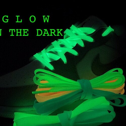 Glow in the Dark Shoelaces Luminous Shoelace Fluorescent Etsy