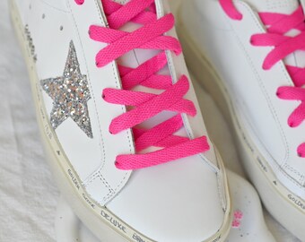 Golden goose white shoe laces Clearance