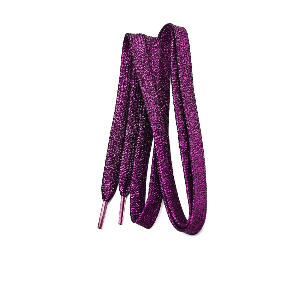 Shoelaces for Golden Goose Sneakers Shoes Superstar Dark Magenta Dark