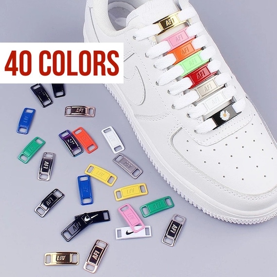  Shoe Lace Charms for Air Force 1 Laces, 3 Pairs of