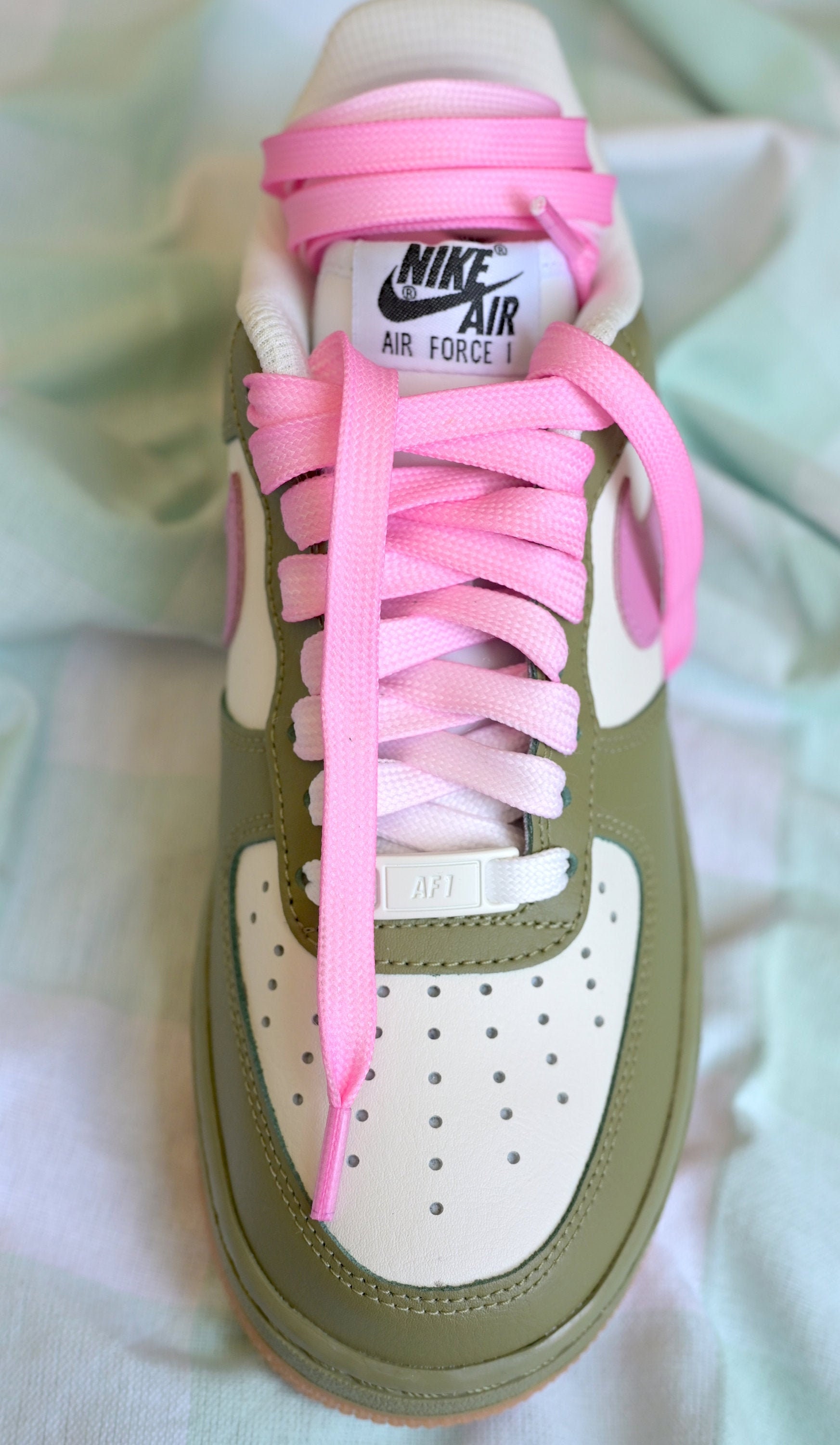 Gradient Shoelaces Pink Tie Die Laces Shoe Strings Pink Etsy