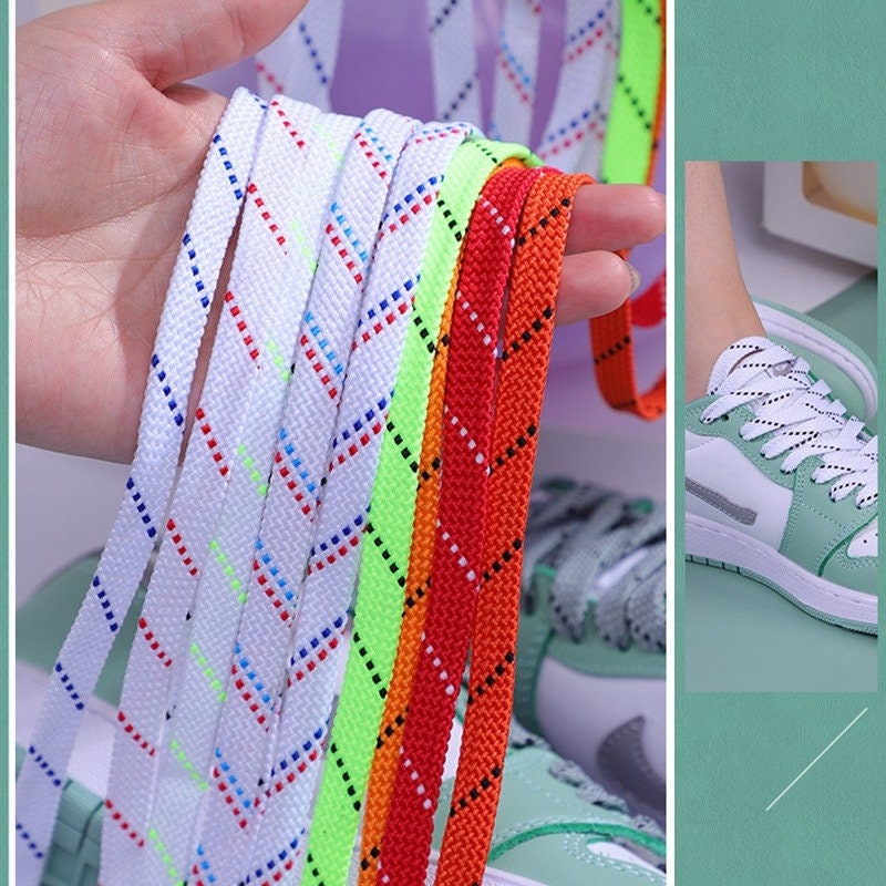 Twotone Shoelaces Thick Laces Shoelaces New Balance or Any Etsy