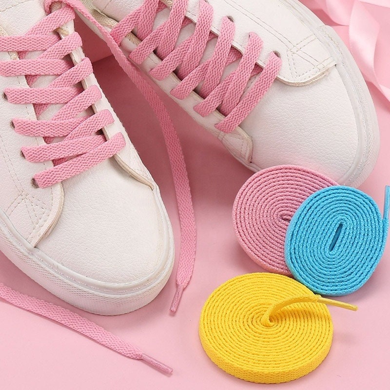 25 colors flat classic shoelaces replacement for keds sport Etsy