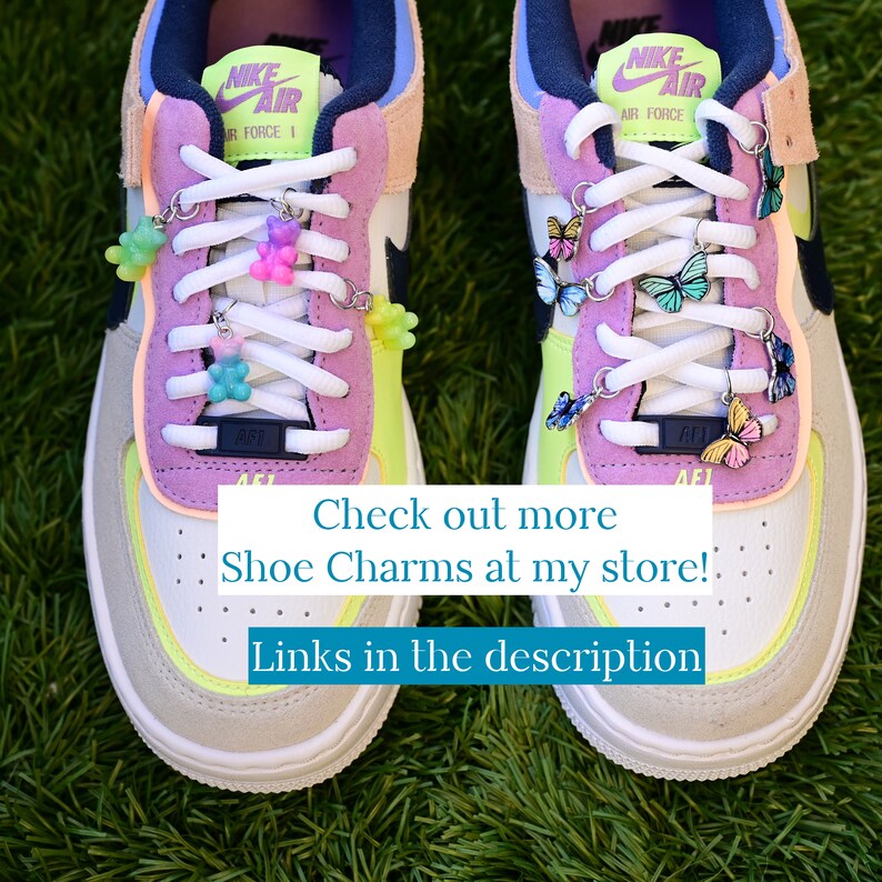 Shoelace Charms Shoe Lace Charm Aesthetic Shoe Laces Etsy
