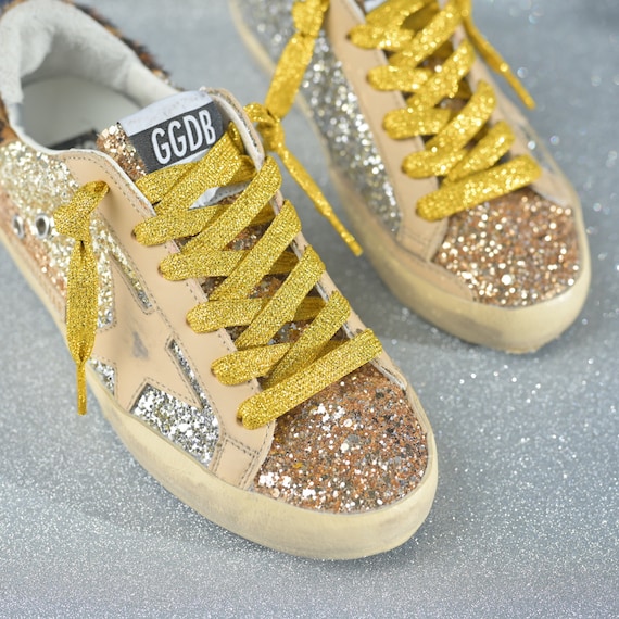 1 Pair Fashional Sparkle Bling shoes string Glitter Shoelaces 14 colors 