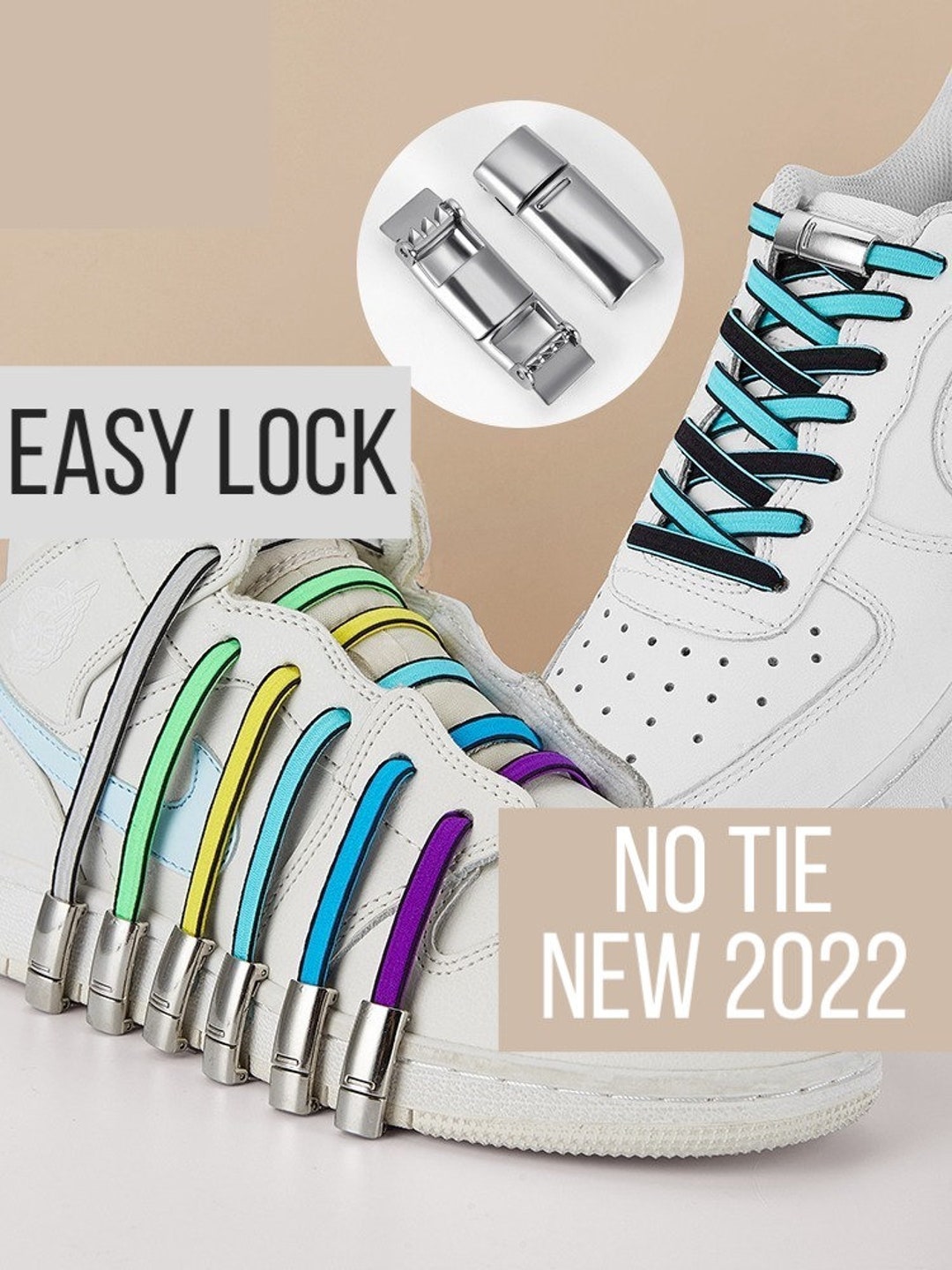 No tie shoelaces hotsell for high tops