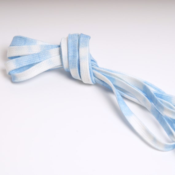 Baby blue shoelaces clearance
