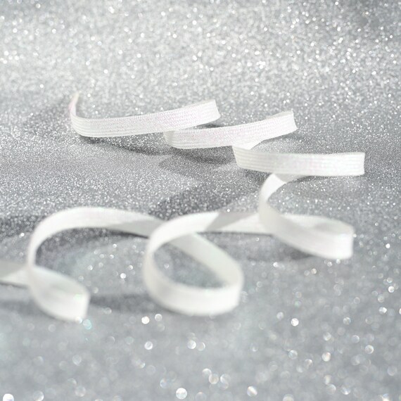 White glitter best sale shoelaces