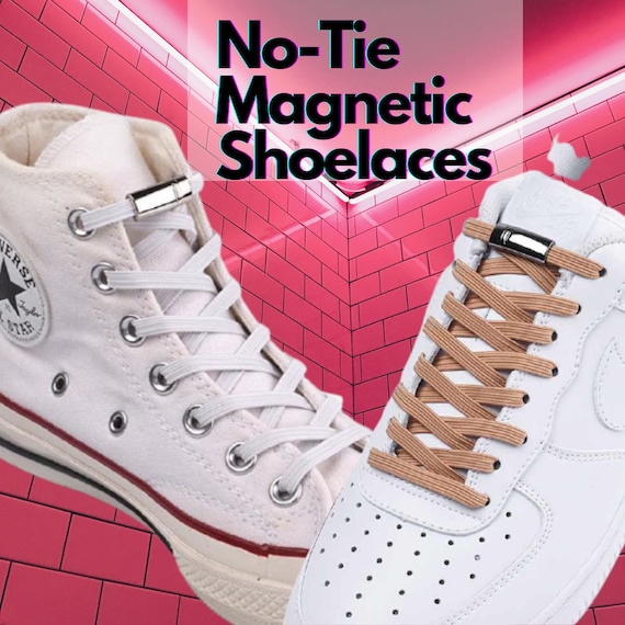 No Tie Shoelaces, Lazy Shoelaces, Magnetic Shoe Laces, Magnetic