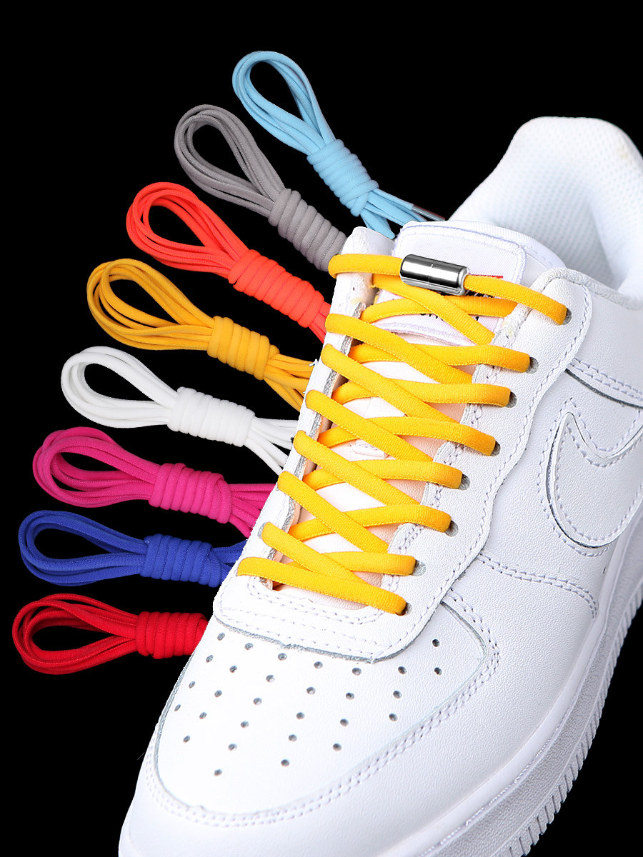 NO TIE SHOELACES Very Stretchy Elastic High Quality Tieless