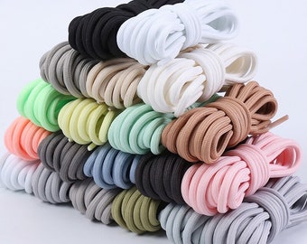 Yeezy laces replacement, 20 colors, Shoelaces for Running Shoes, Round Shoe Laces, Classic Shoelaces, Laces replacement for Boost 350