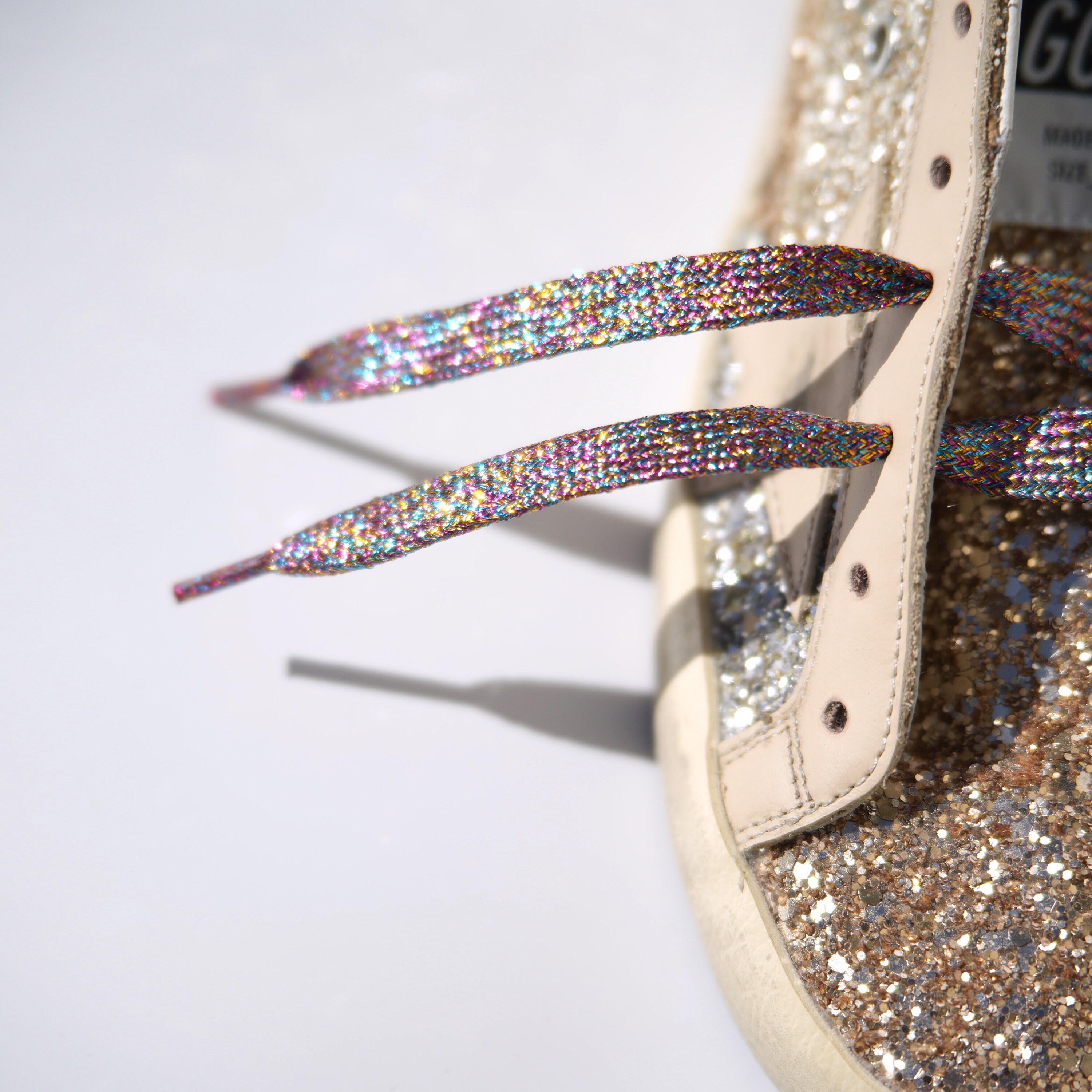 Shoelaces for Golden Goose Sneakers Black Blue Pink Metallic Etsy