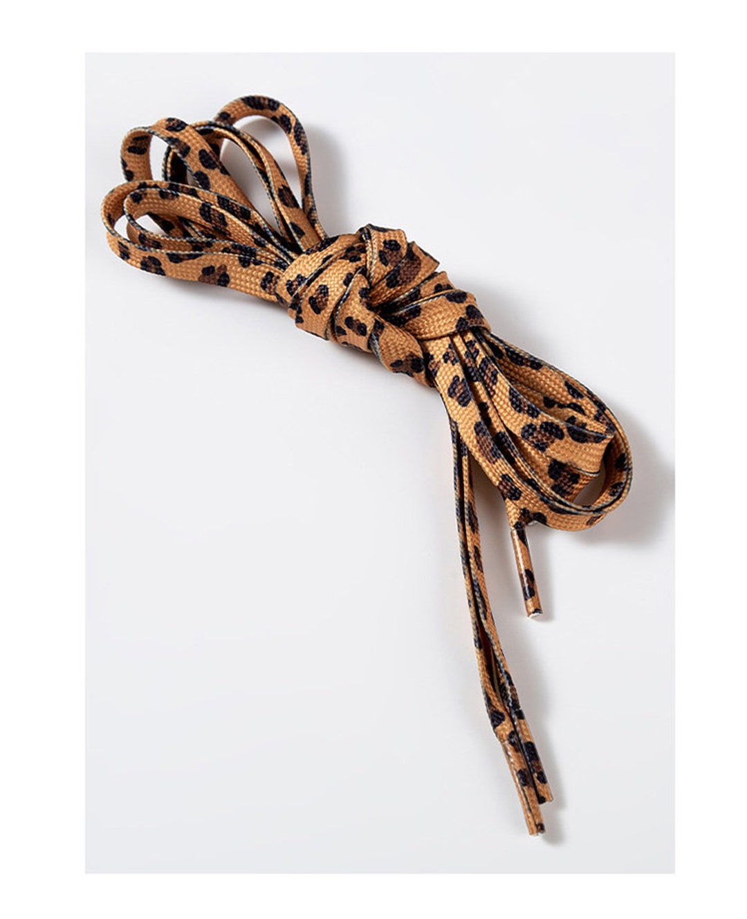 Leopard Animal Print Shoelaces for Sneakers Etsy