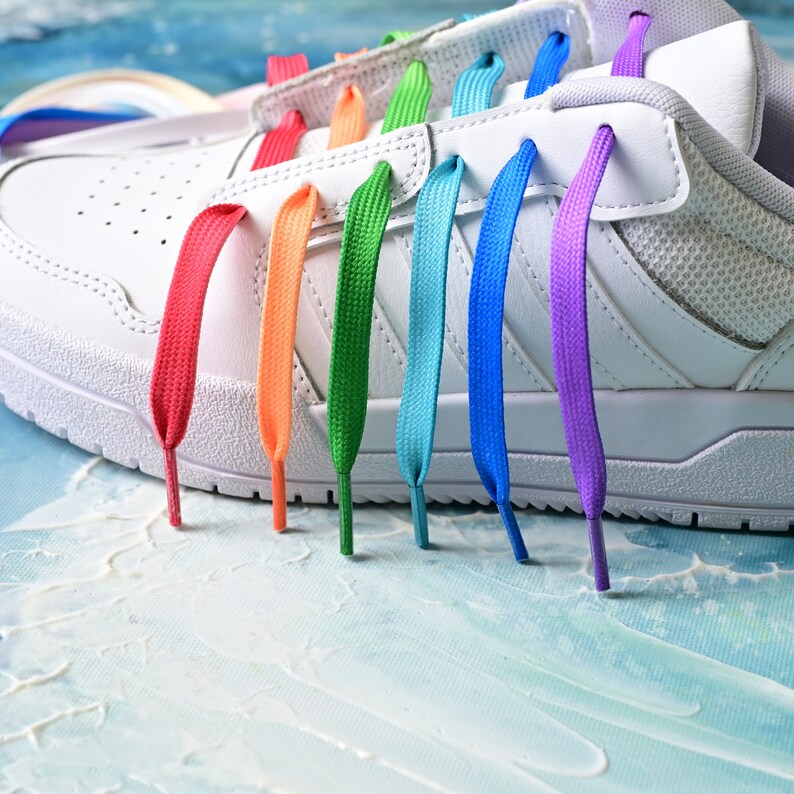 Gradient Shoelaces Tie Dye Shoelaces Etsy